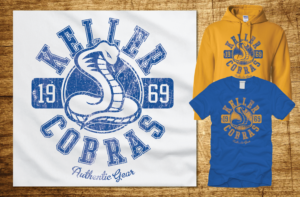 Vintage/retro Elementary school spirit wear t-shirt/sweatshirt design