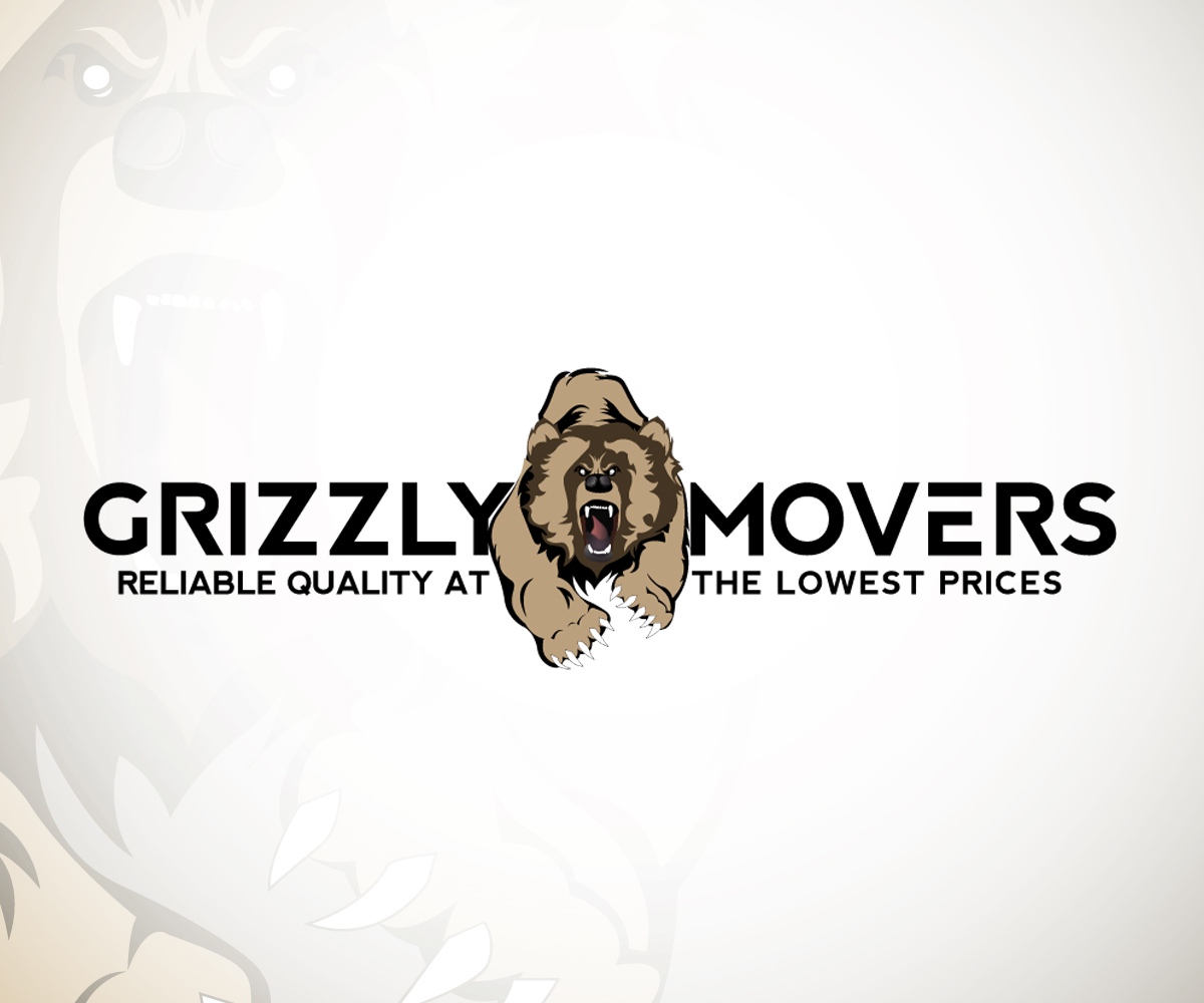Logo Design by Joshua Carmichael for Grizzly Movers, LLC | Design #2652742