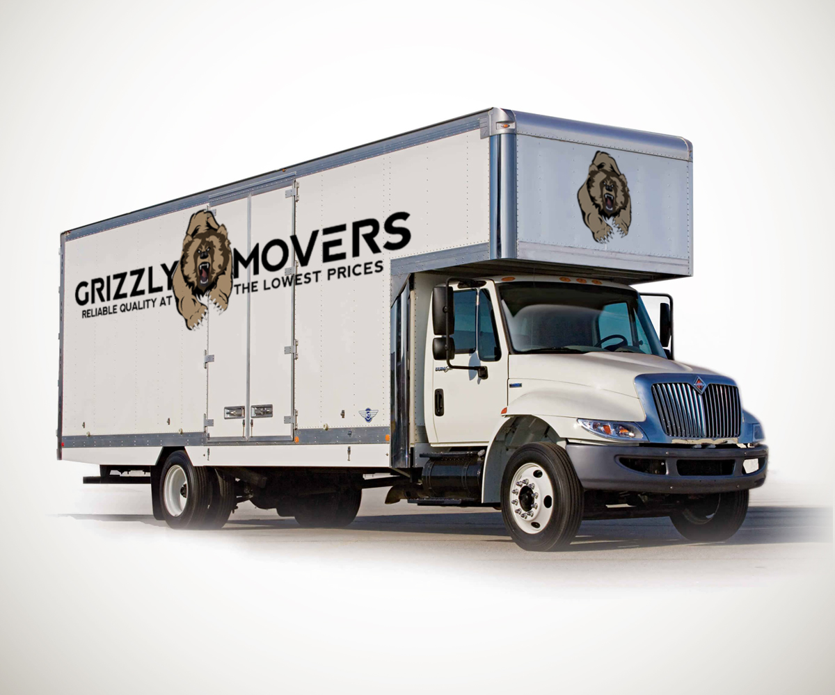 Logo-Design von Joshua Carmichael für Grizzly Movers, LLC | Design #2652743
