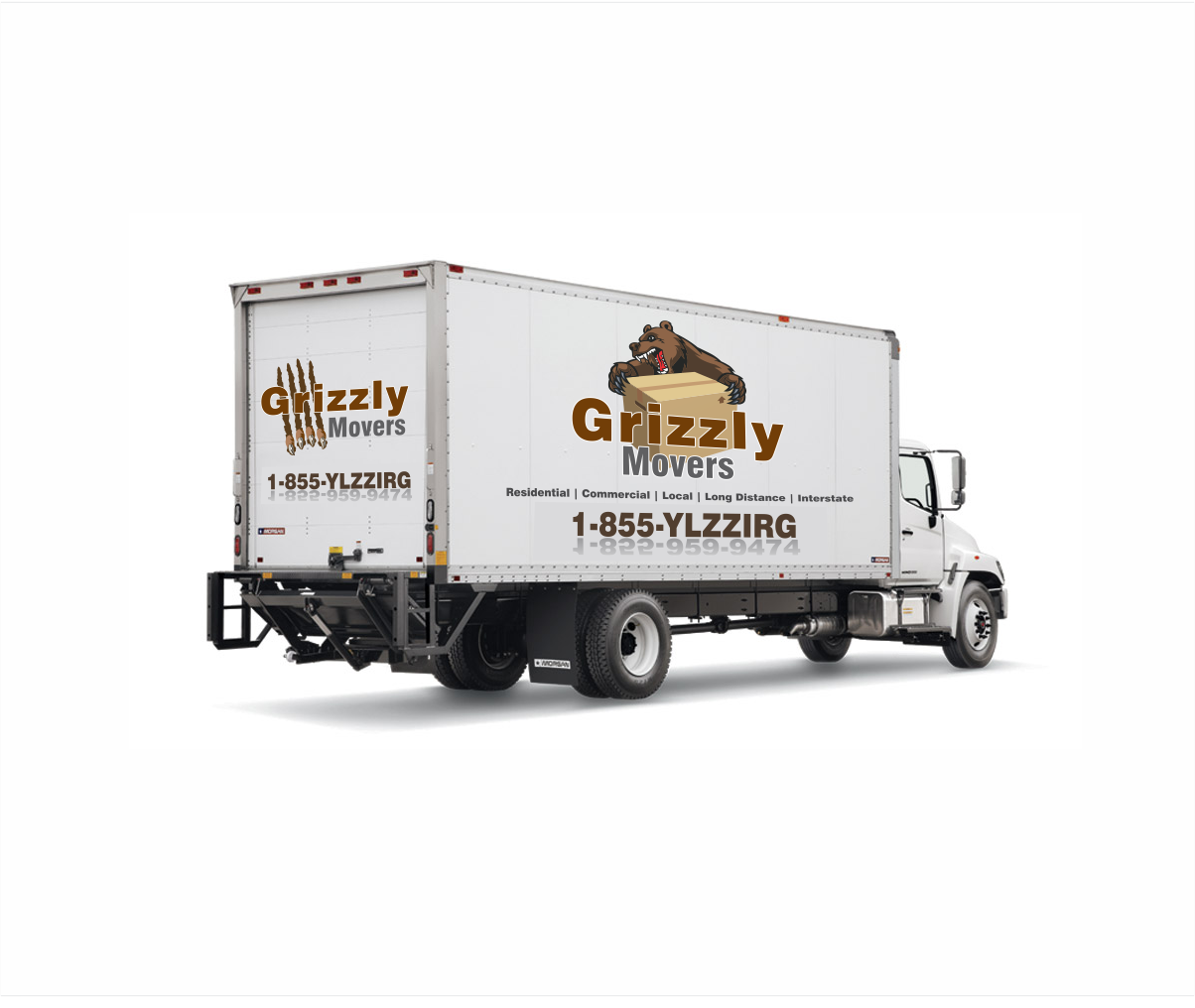 Logo Design by SpringDesigns for Grizzly Movers, LLC | Design: #2775083