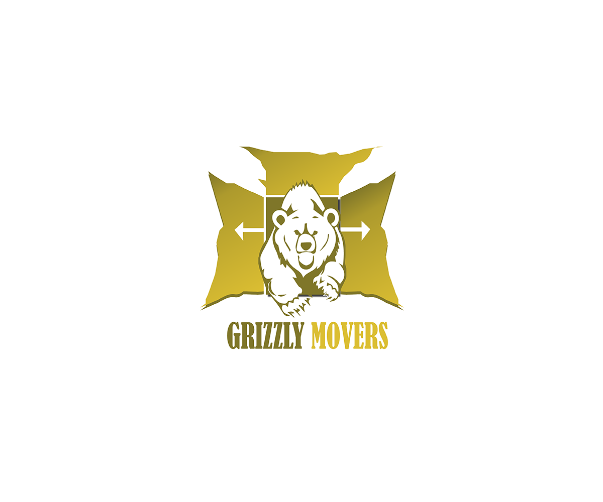 Logo Design by Anuja Kanani for Grizzly Movers, LLC | Design #2666409