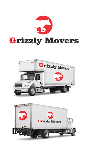 Logo Design by Monimonzy for Grizzly Movers, LLC | Design: #2686629