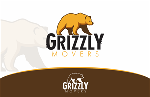 Diseño de Logo por DownsArt para Grizzly Movers, LLC | Diseño #2653828