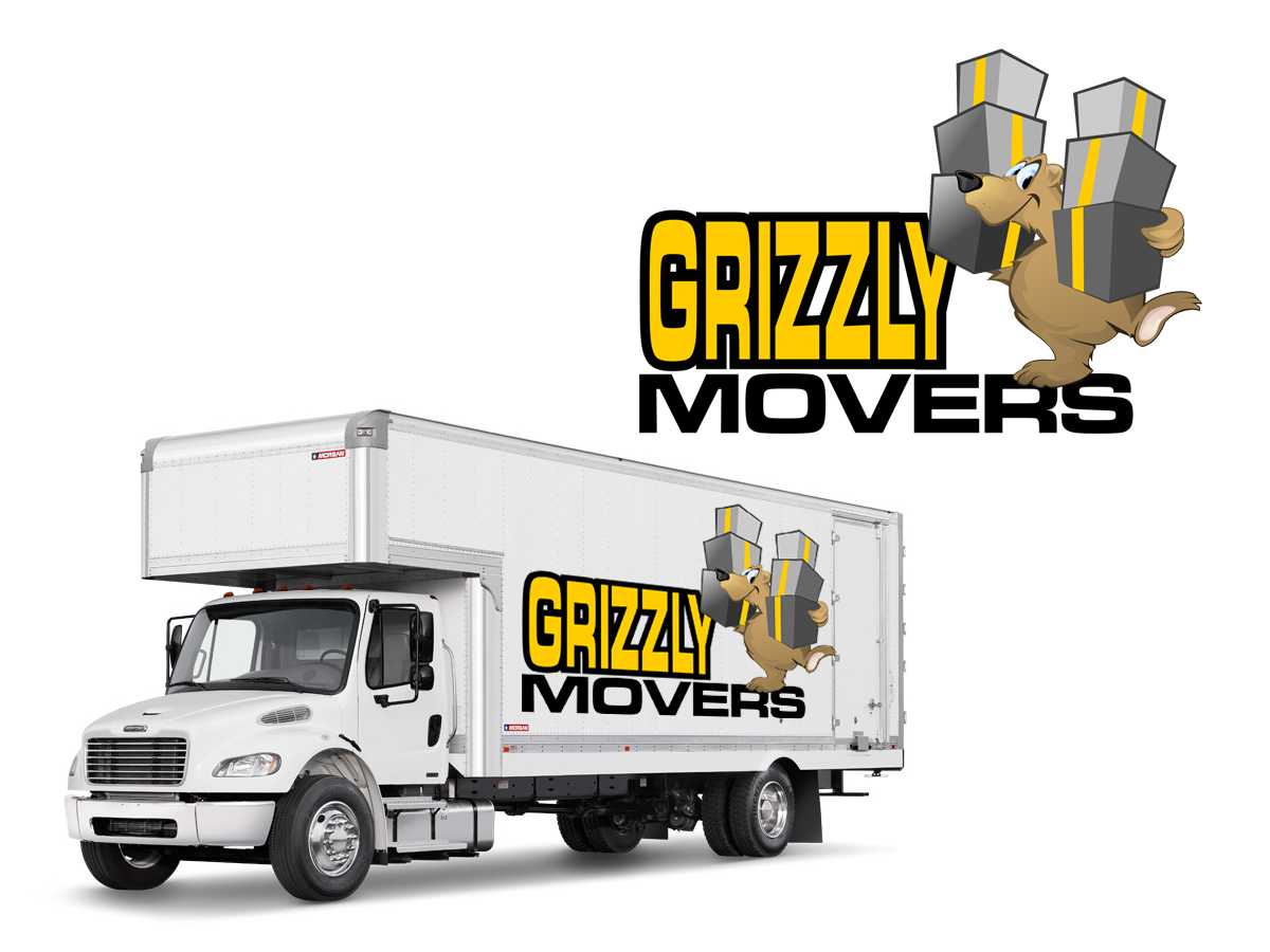 Logo Design by vladst2004 for Grizzly Movers, LLC | Design #2634423
