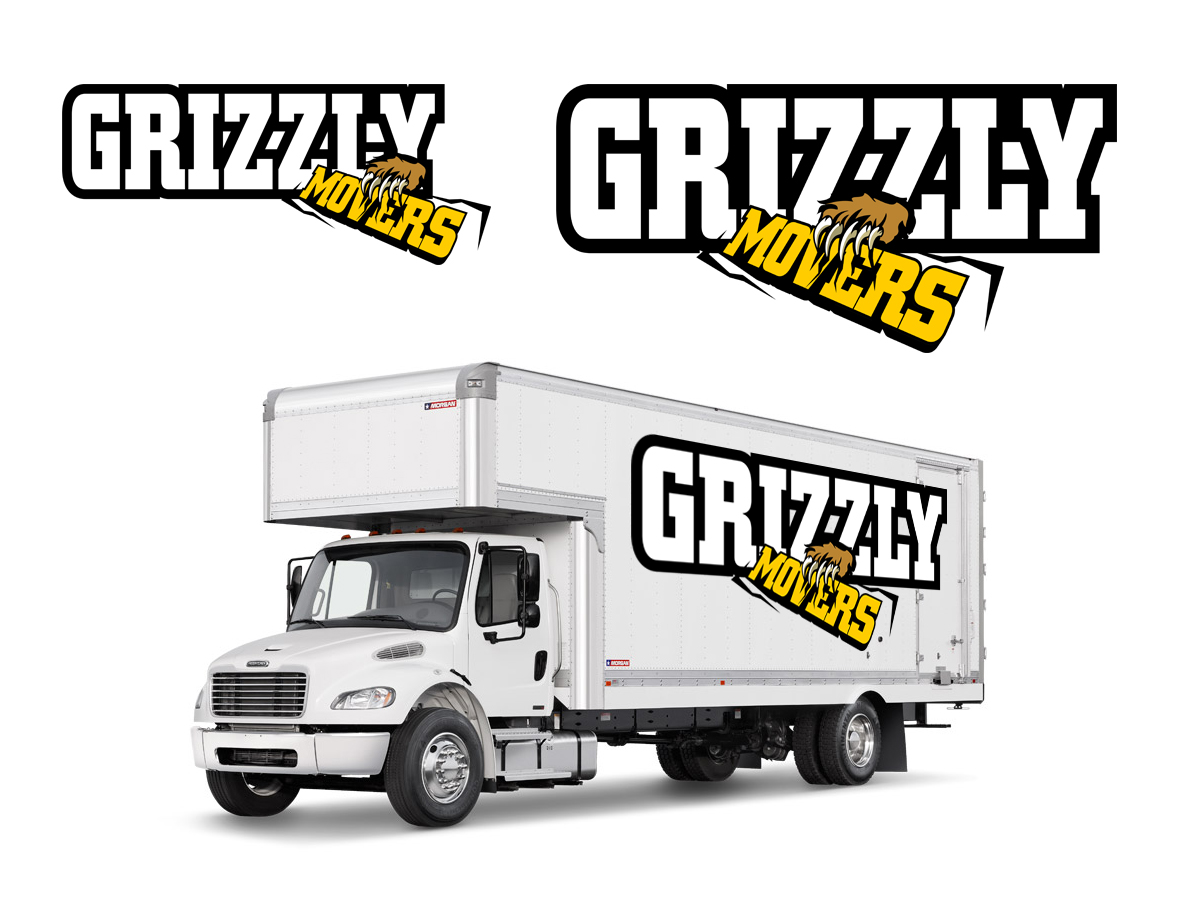 Logo-Design von vladst2004 für Grizzly Movers, LLC | Design #2637940
