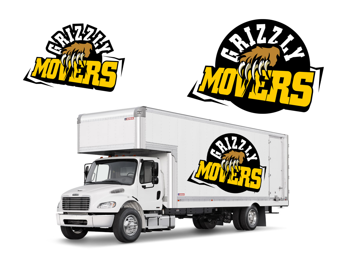 Logo Design by vladst2004 for Grizzly Movers, LLC | Design #2637949