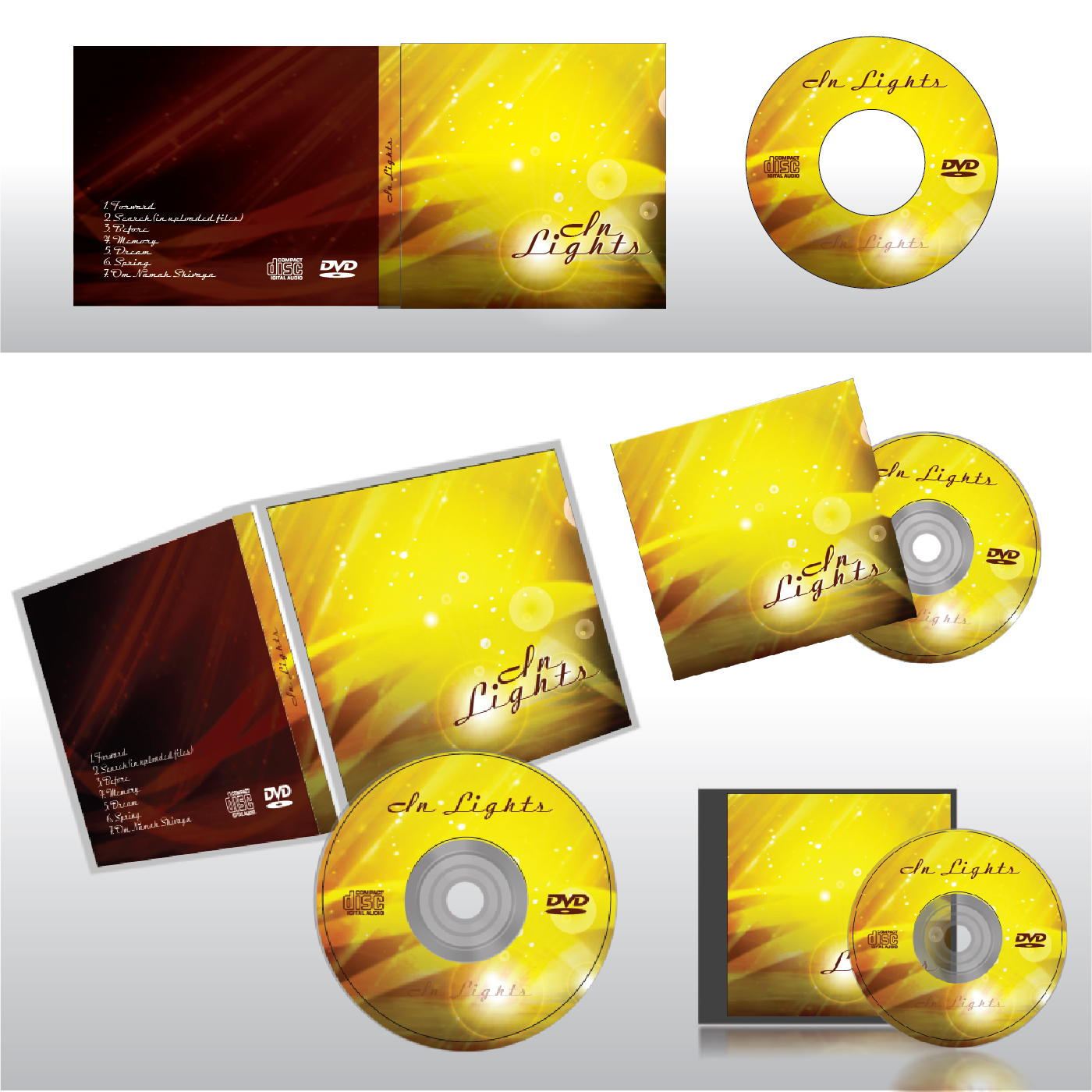 CD Cover Design by Umer Ilyas for this project | Design #16258177