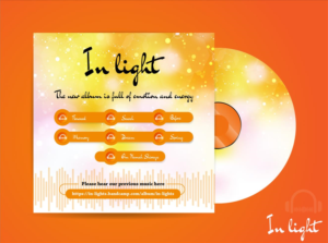 In Lights - post rock band album cover design | CD-Cover-Design von vcreatived