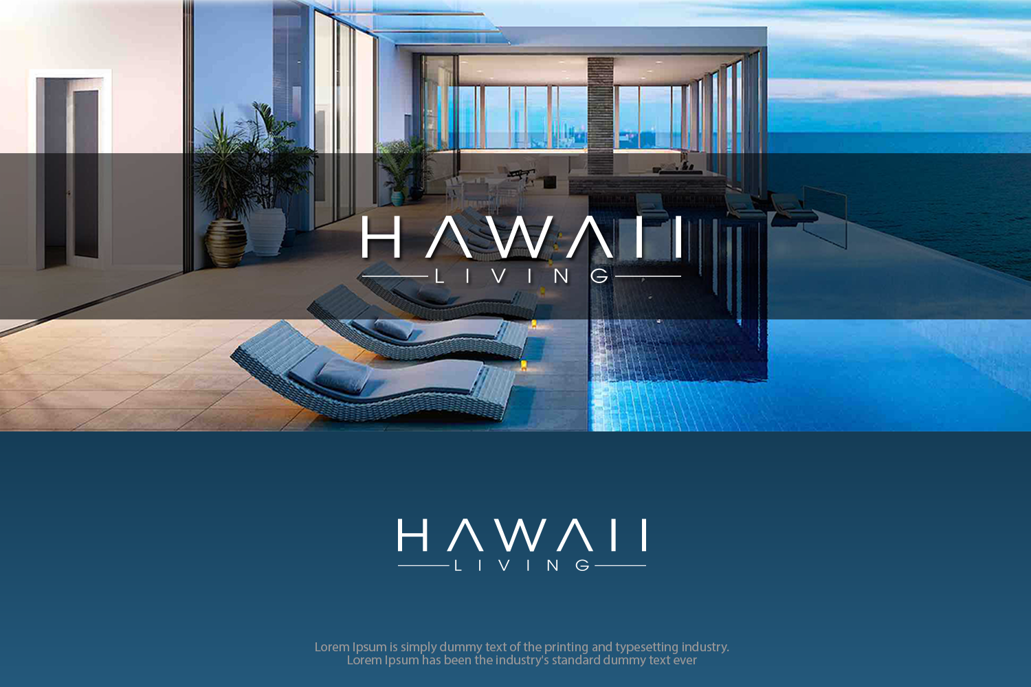 Logo Design by groomfox for Hawaii Living | Design #16124085