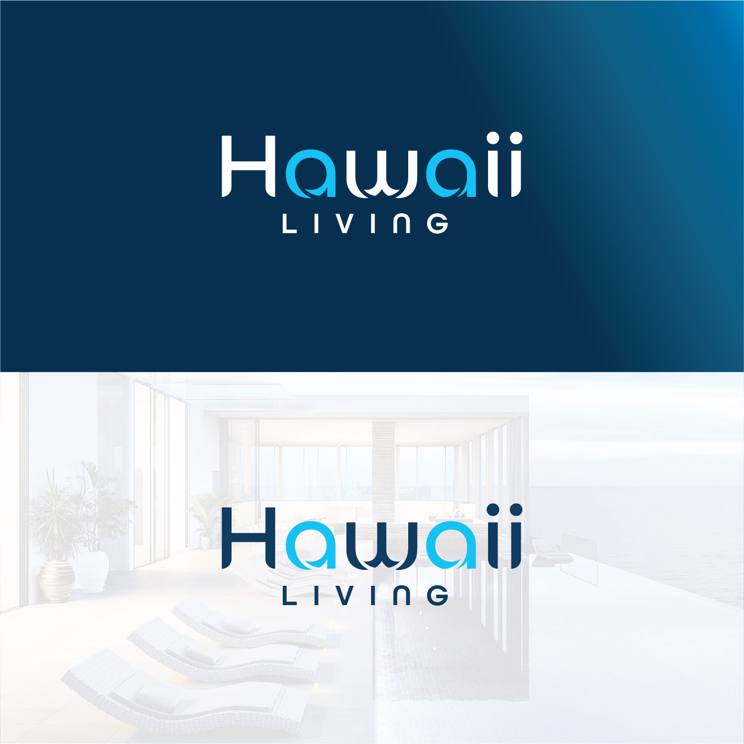 Logo Design by Muhammad Imran 3 for Hawaii Living | Design #16122397