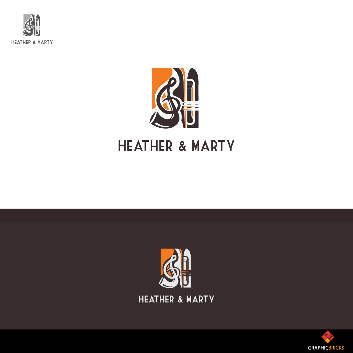 Logo Design by Graphic Bricks for Heather & Marty | Design #16125650