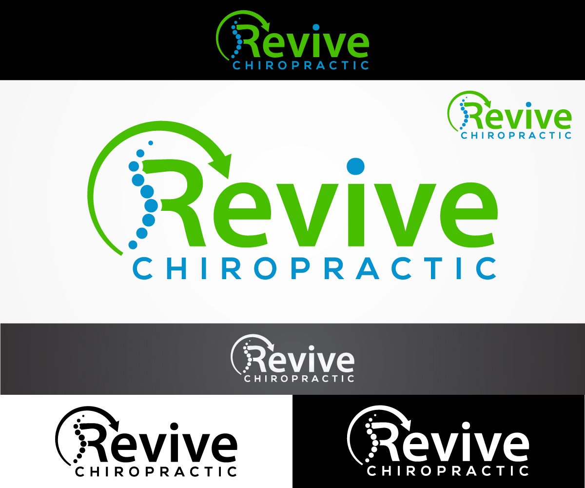 Logo Design by sangeloenriquez for Revive Chiropractic | Design #16123525