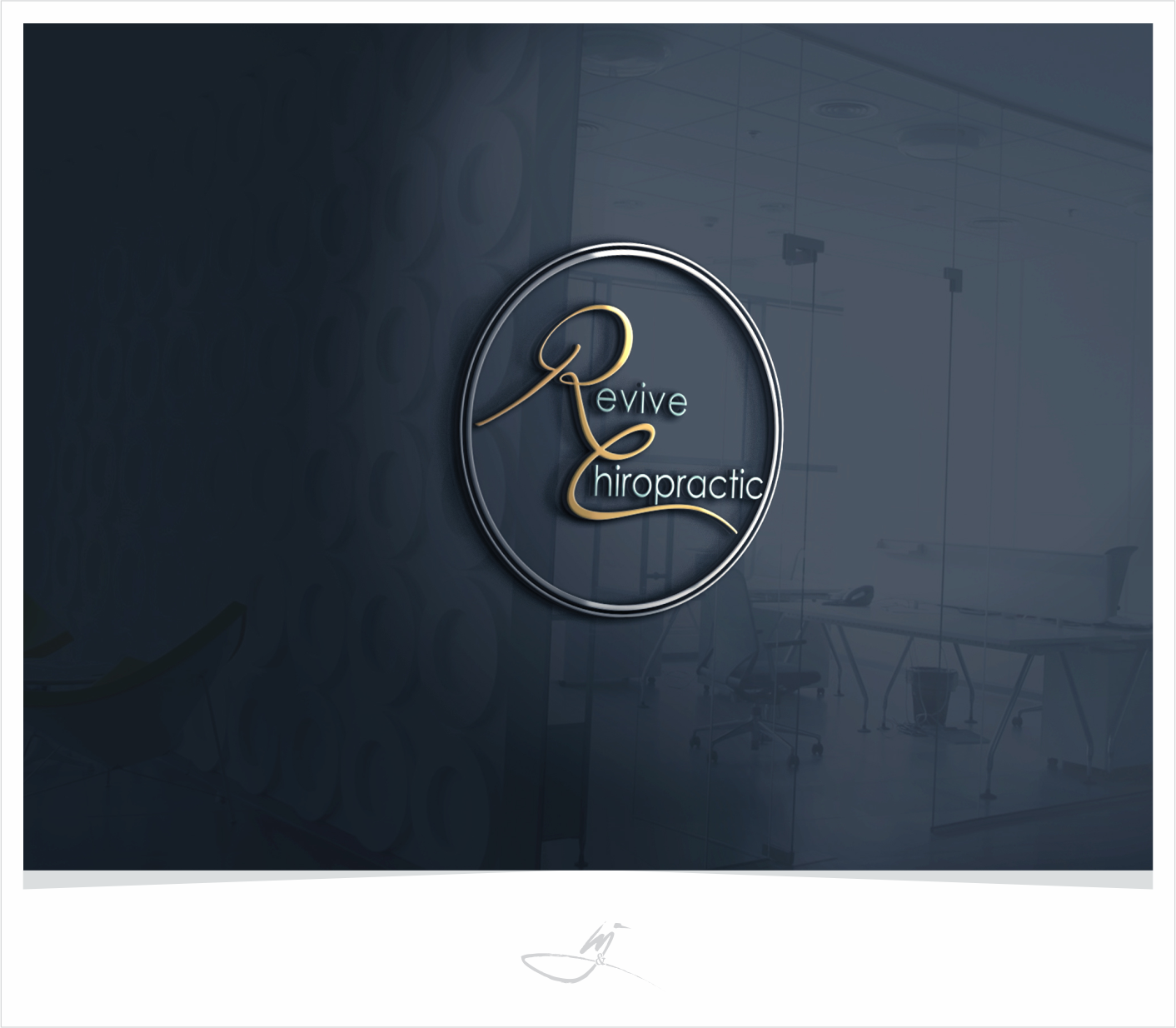 Logo-Design von Mimi &amp; Max für Revive Chiropractic | Design #16185003