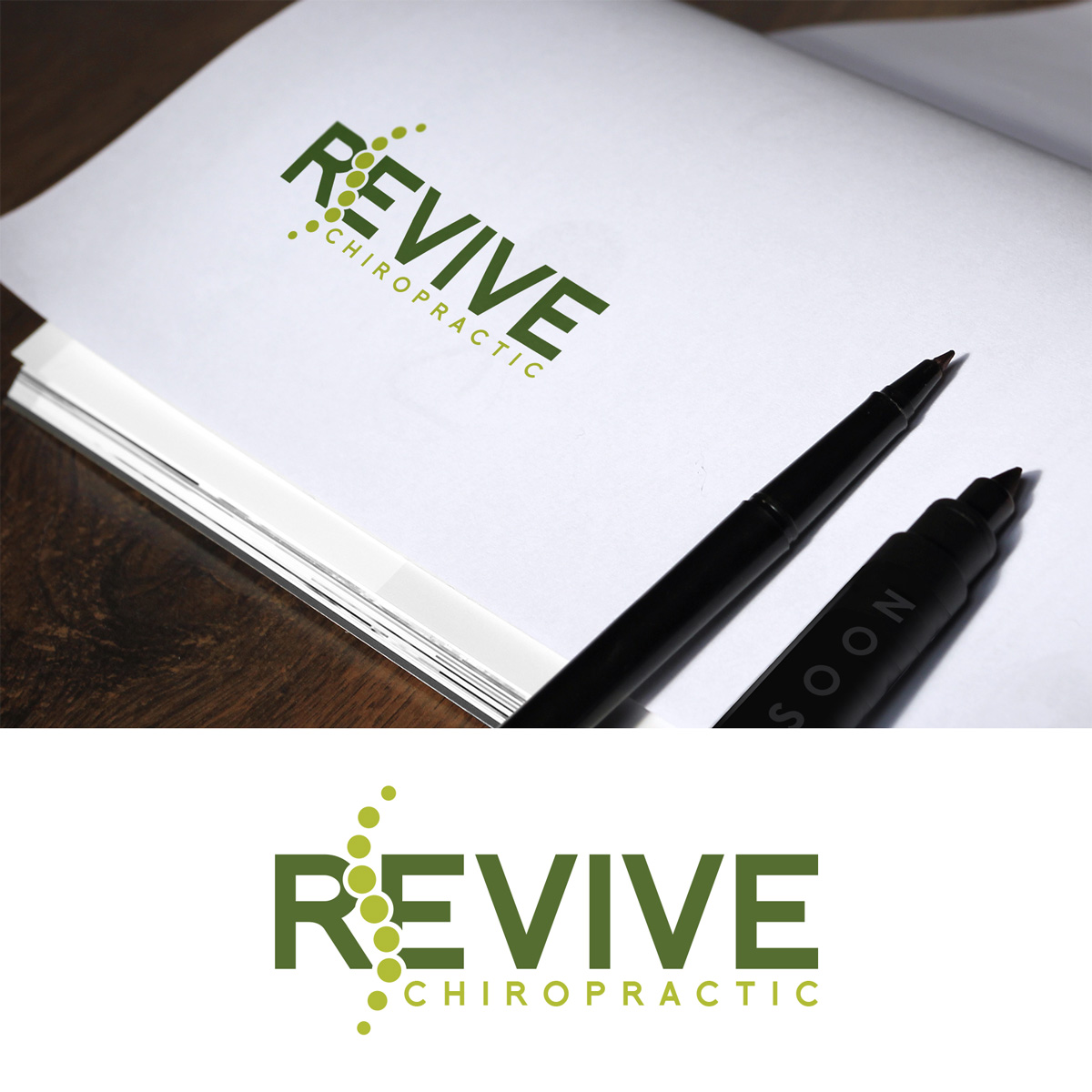 Logo Design by Impressive Solutions for Revive Chiropractic | Design #16123358