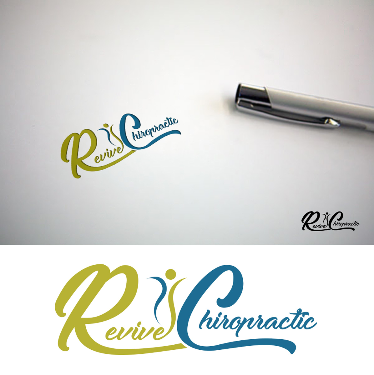 Logo Design by Impressive Solutions for Revive Chiropractic | Design #16123364