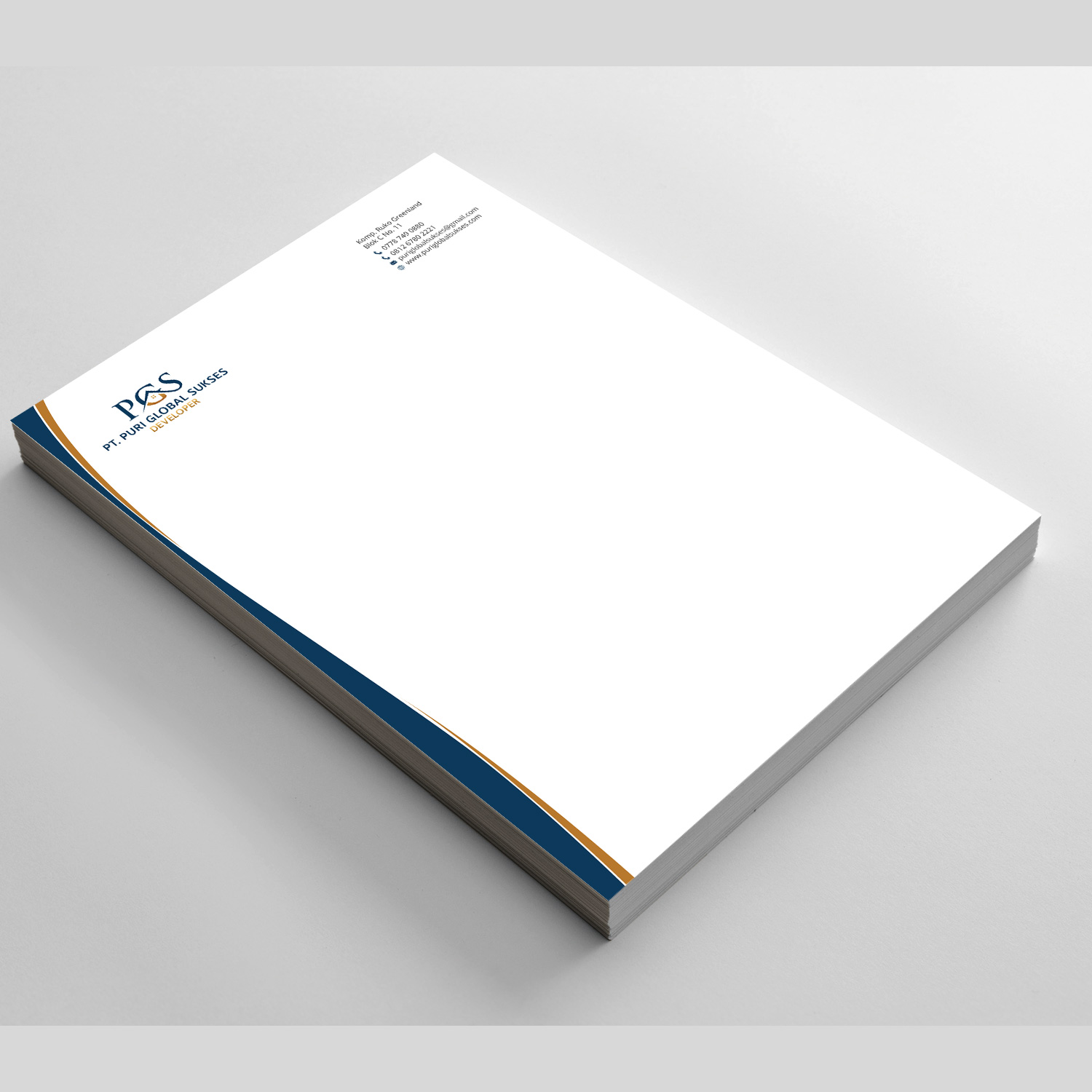 Letterhead Design by Right_D for APP | Design #16131820