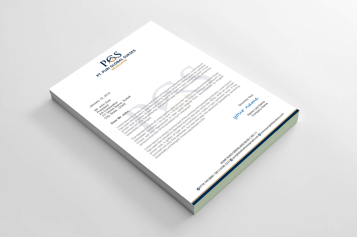 Letterhead Design by alpesh9520 for APP | Design #16139730