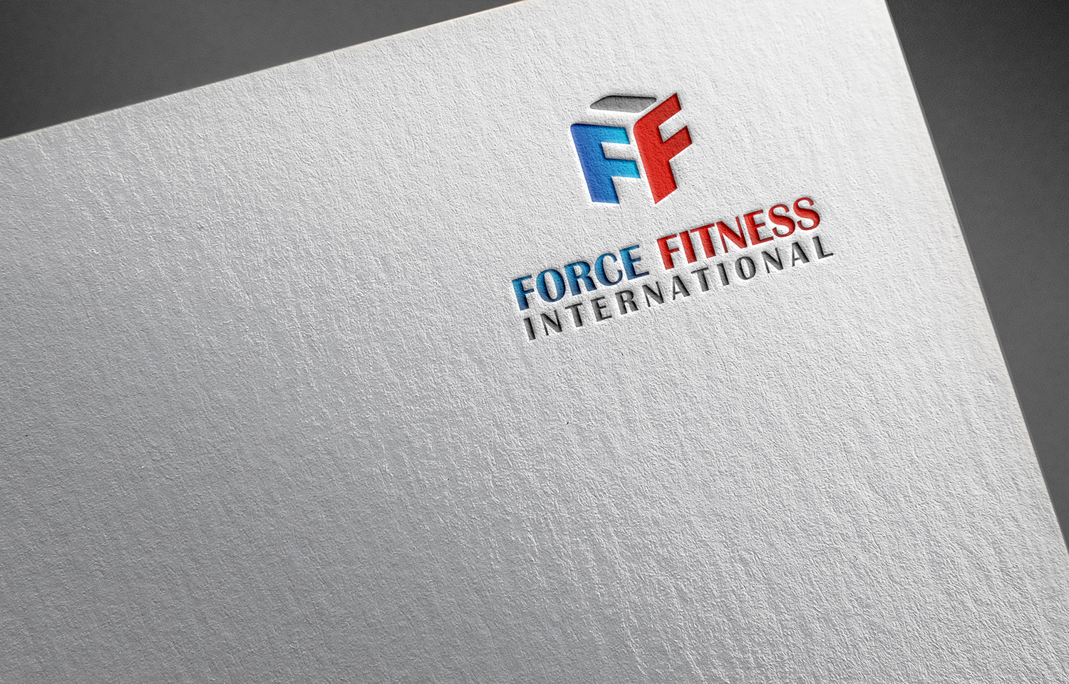 Logo Design by sanalkumar for Force fitness international  | Design #16132389