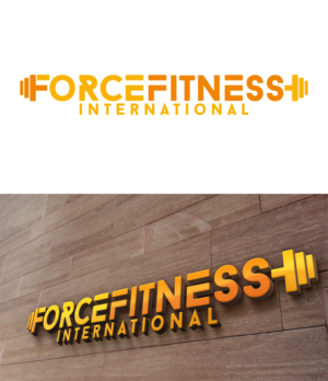 Logo Design by trufya for Force fitness international  | Design: #16235283