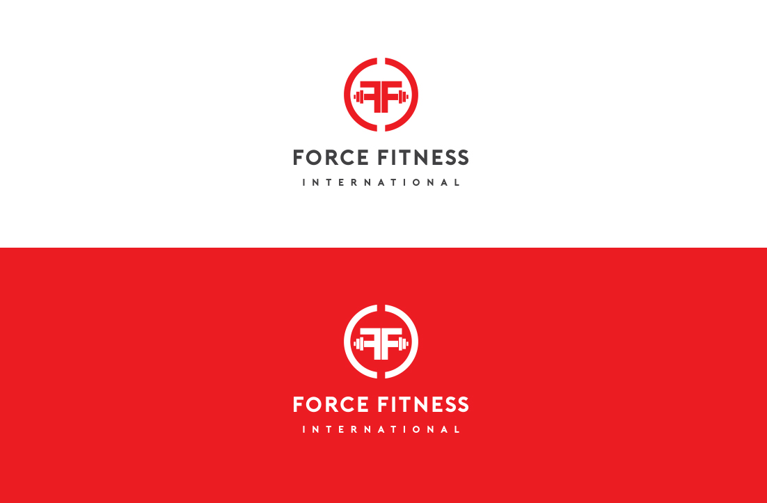 Diseño de Logo por GLDesigns para Force fitness international  | Diseño #16119349