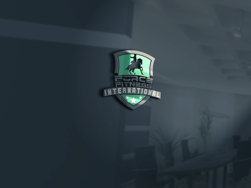Logo Design by RANARANA for Force fitness international  | Design #16144286