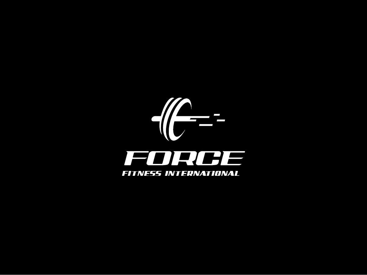 Logo Design by Muhammad Imran 3 for Force fitness international  | Design #16122726