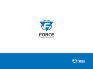Logo Design by e-mind for Force fitness international  | Design: #16235974