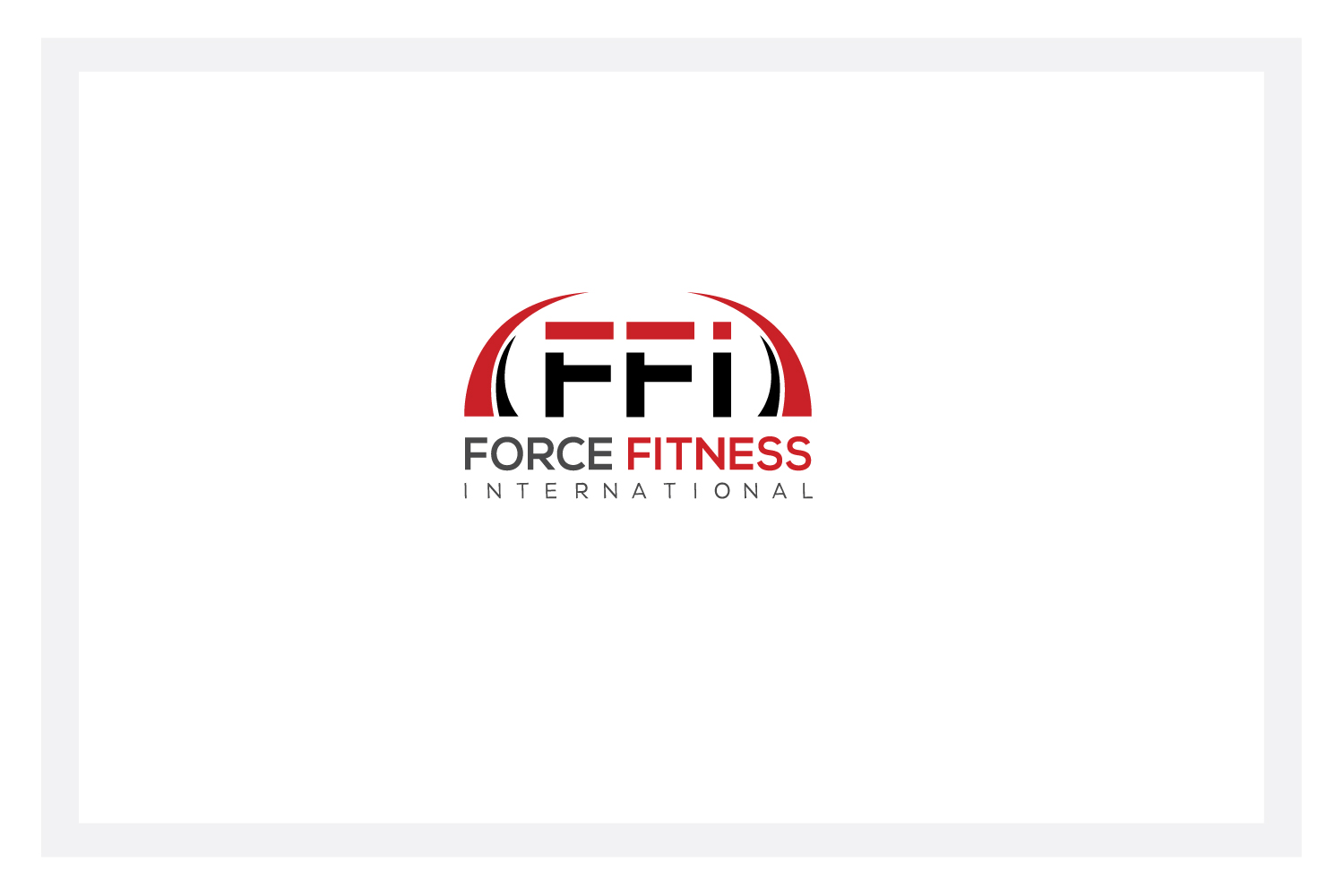Logo Design by solidinto for Force fitness international  | Design #16235362