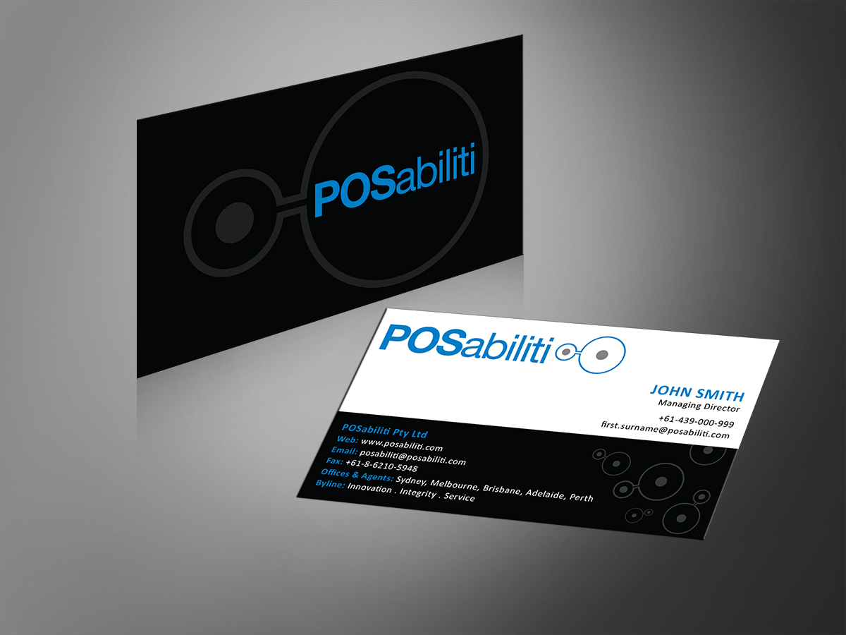 Business Card Design by MT for IQ Industrial Pty Ltd | Design #2635675