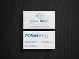 Business Card Design by HYPdesign for IQ Industrial Pty Ltd | Design: #2633988