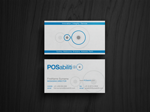 Business Card Design by HYPdesign for IQ Industrial Pty Ltd | Design: #2633991