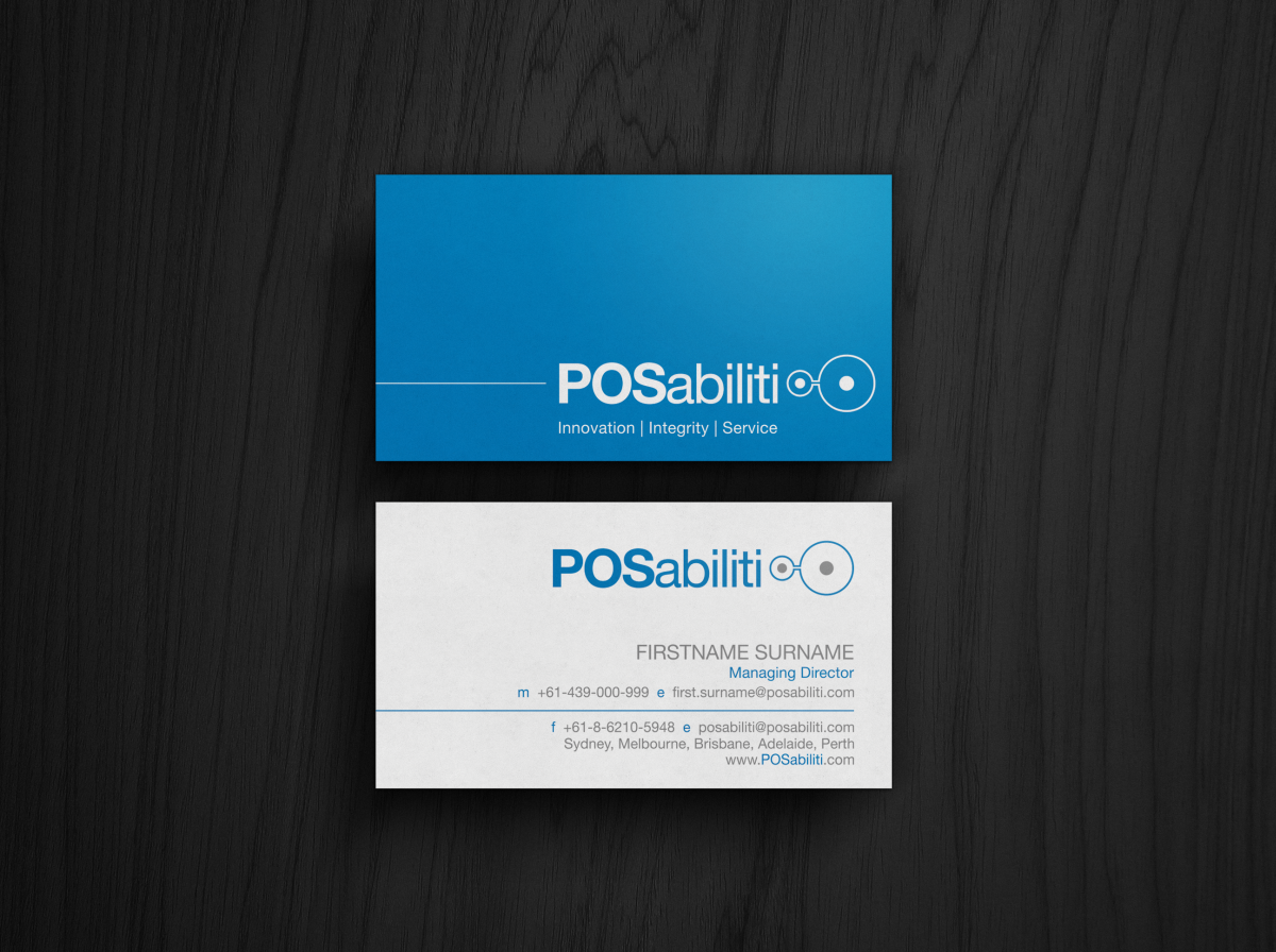 Business Card Design by HYPdesign for IQ Industrial Pty Ltd | Design #2633994