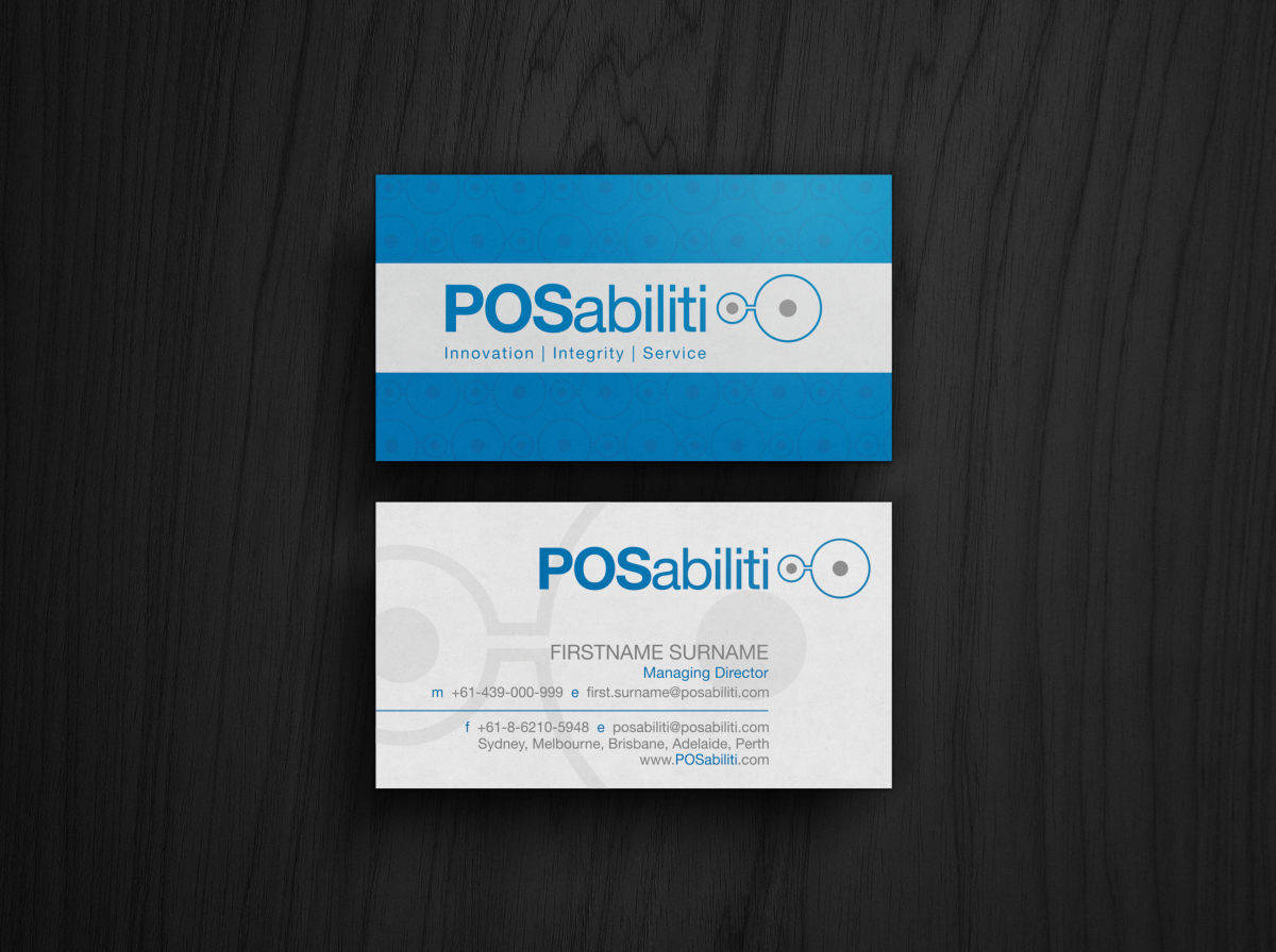 Business Card Design by HYPdesign for IQ Industrial Pty Ltd | Design #2633997