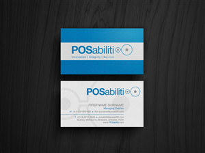 POSabiliti (www.posabiliti.com) needs exciting professional Business Cards | Business Card Design by HYPdesign