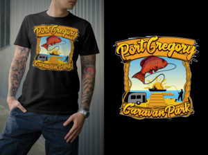 Illustration Design by Black Stallions Impressive Solutions for Port Gregory Caravan Park | Design #16204156