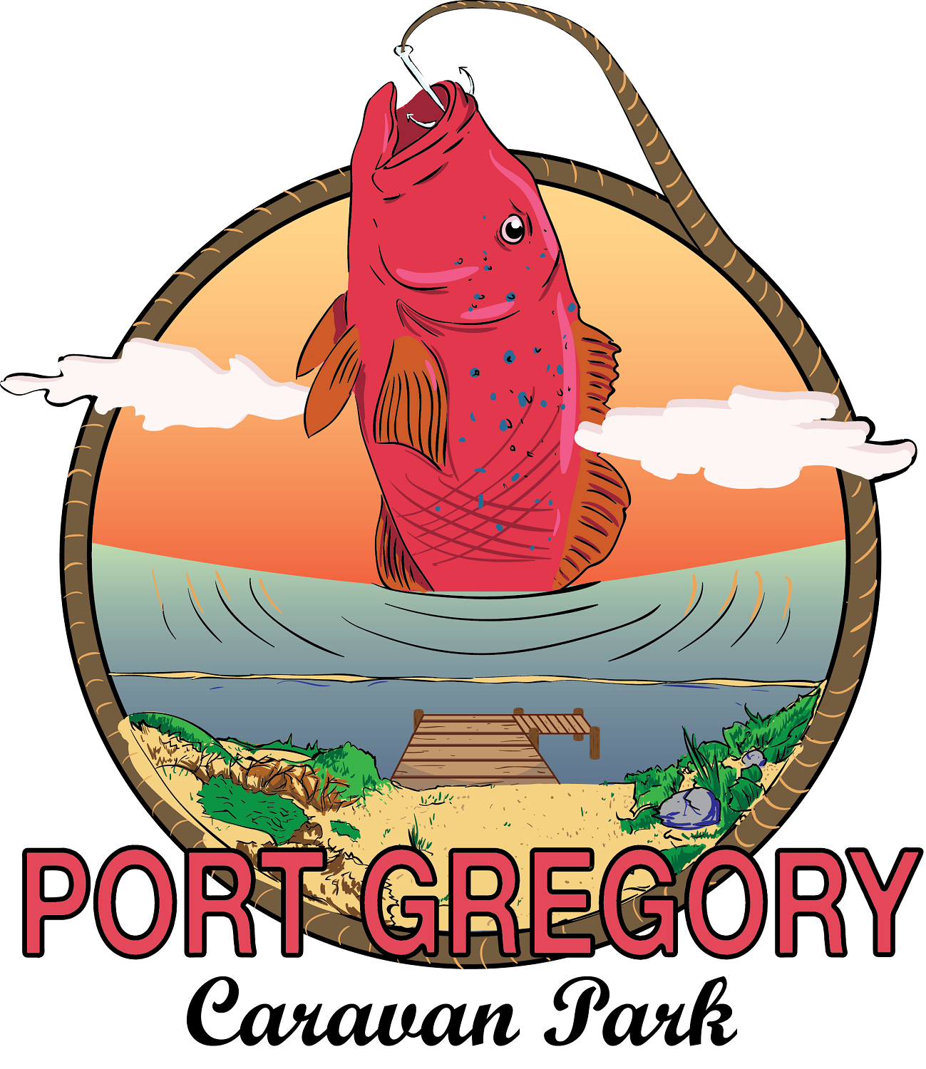 Design Illustration par Ant_House pour Port Gregory Caravan Park | Design #16231719