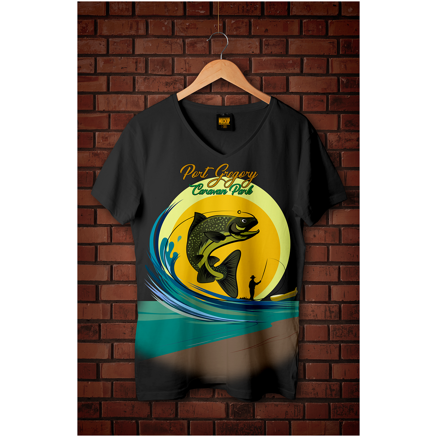 Design Illustration par arun jhumghar pour Port Gregory Caravan Park | Design #16171375