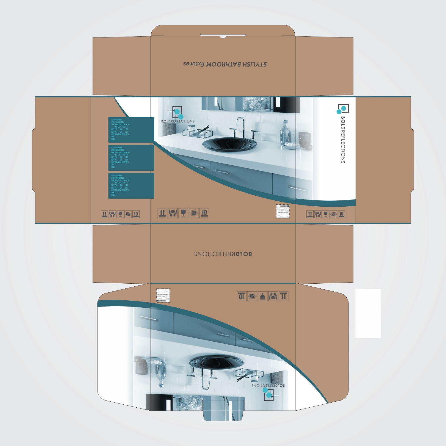 Verpackungs-Design von Exotic Blue für invertedCube | Design #16149600