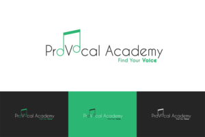 Diseño de Logo por TurskisDesign para ProVocal Academy | Diseño: #16147103