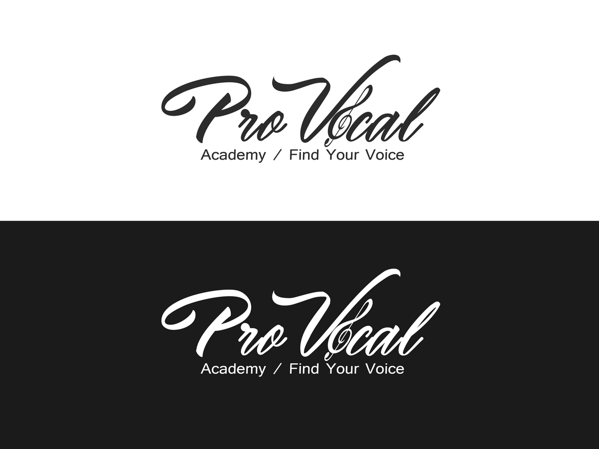 Diseño de Logo por DoveFendi para ProVocal Academy | Diseño #16125482