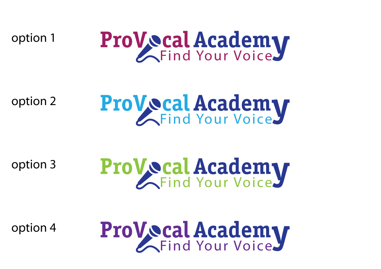 Diseño de Logo por Impressive Sol para ProVocal Academy | Diseño #16133519