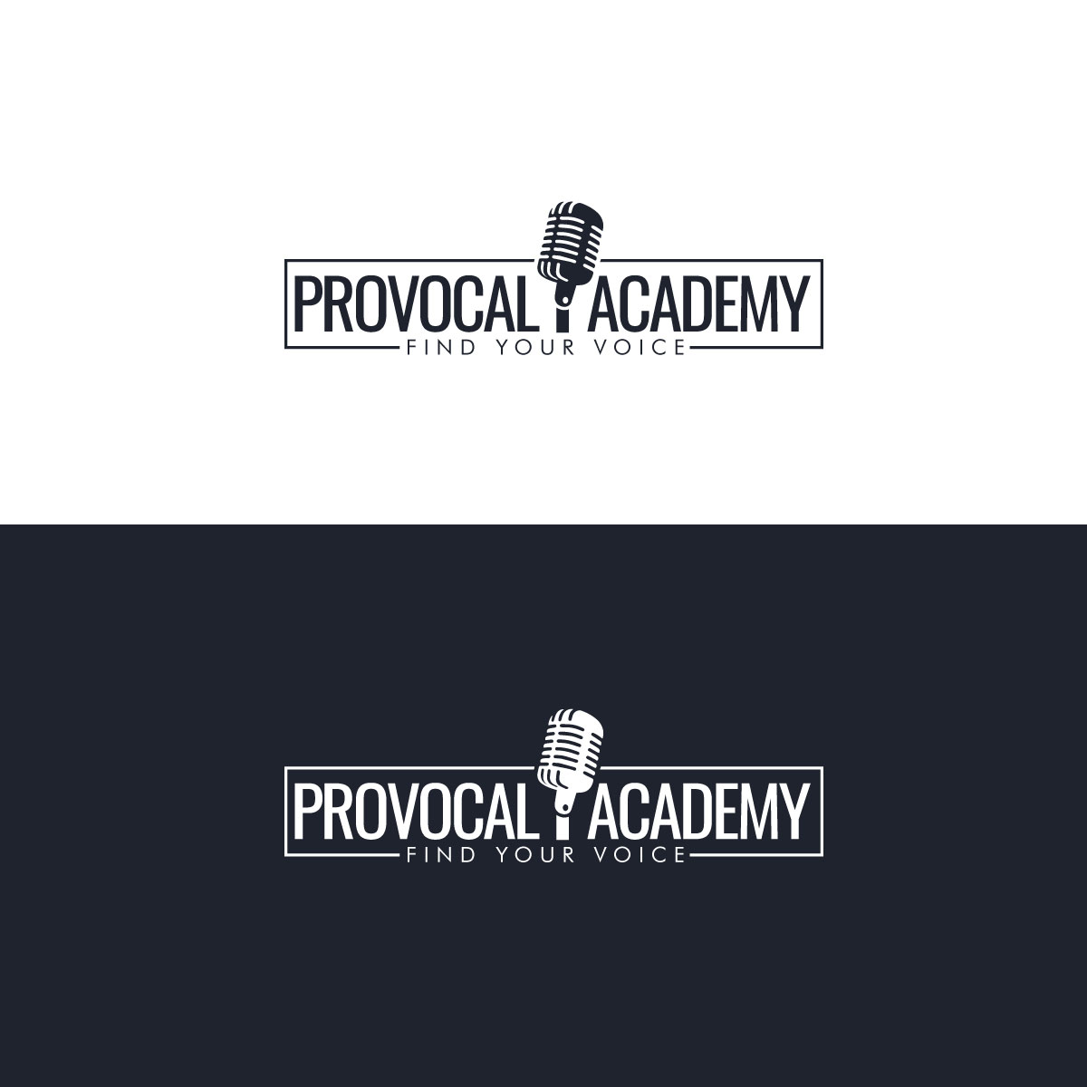 Logo Design by Amaira,s Creation for ProVocal Academy | Design #16134943