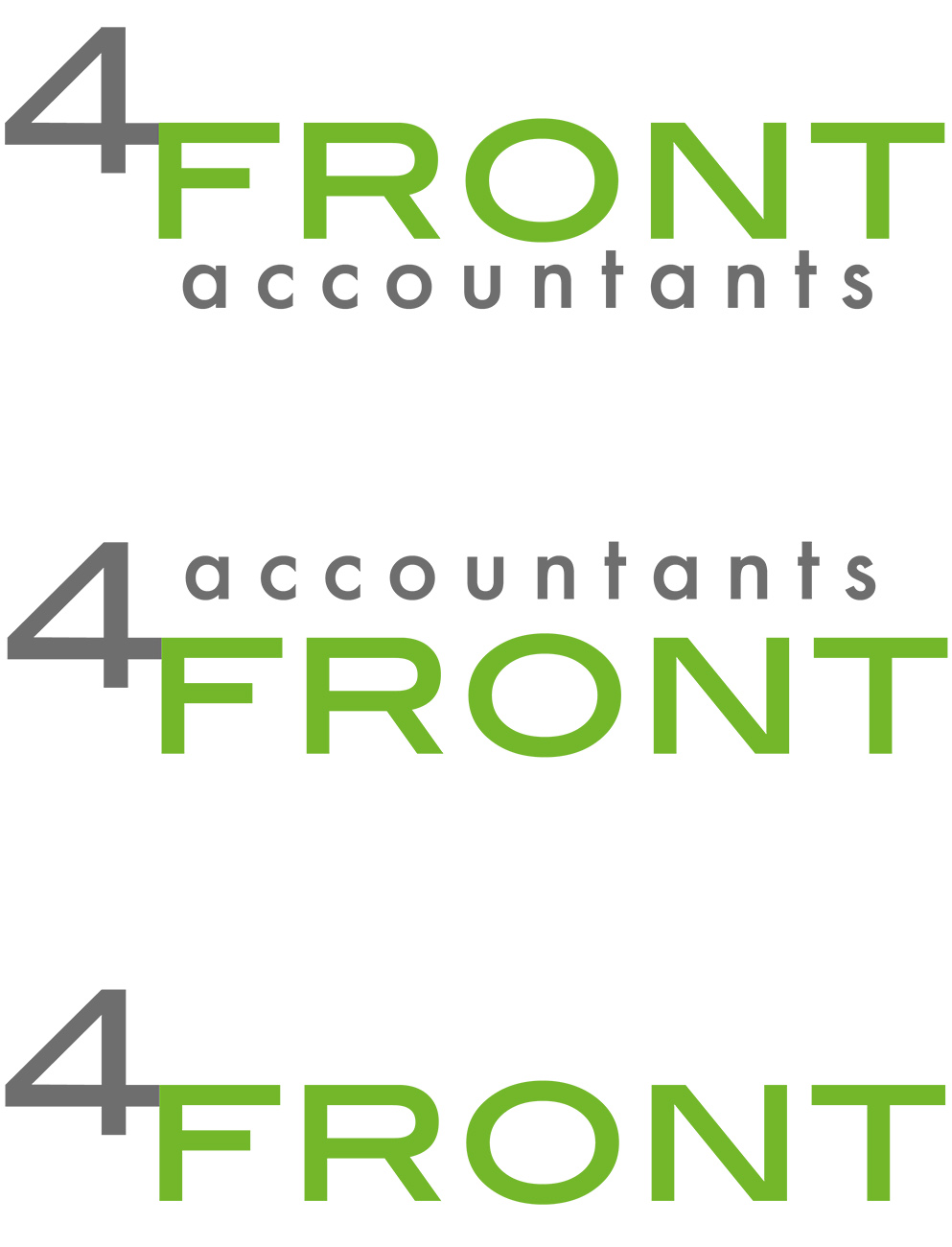 Logo Design by jaf0cen for 4Front Accounants | Design #2640676
