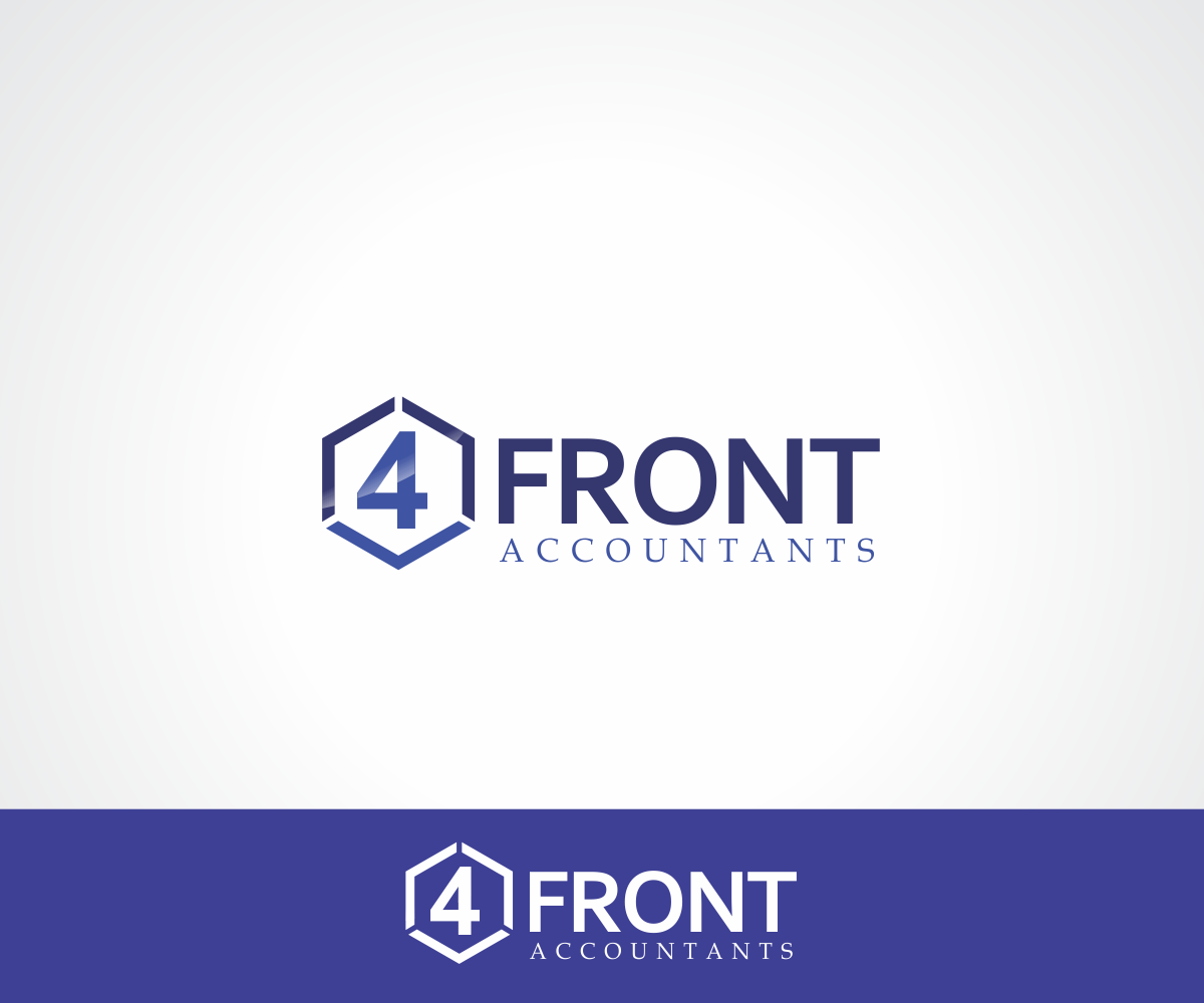 Logo Design by ARIEAL for 4Front Accounants | Design #2653357