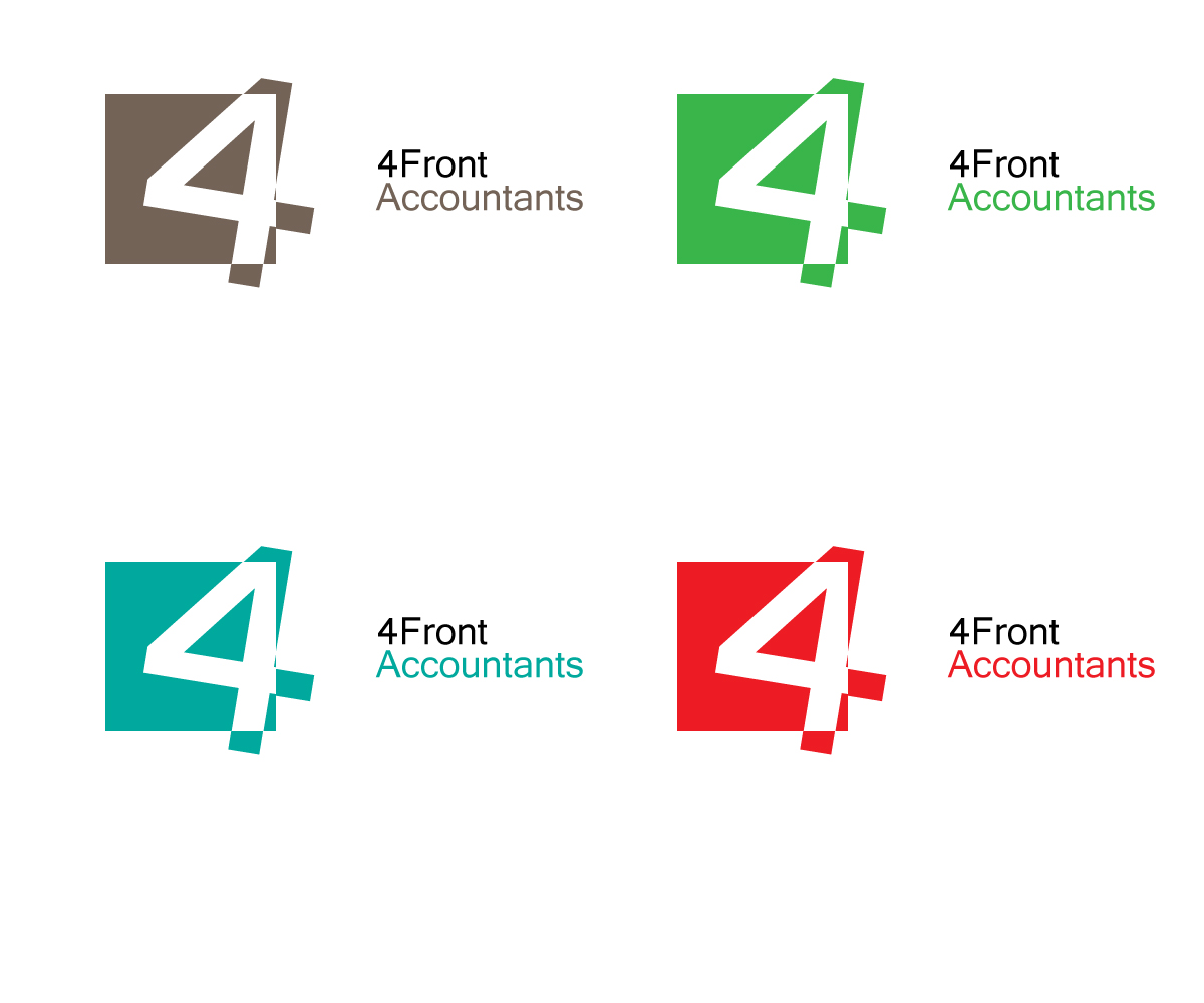 Logo Design by benbhughes for 4Front Accounants | Design #2642069