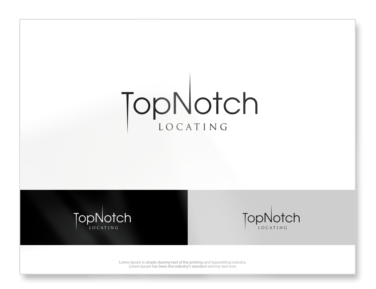 Logo Design by groomfox for TopNotch Locating | Design #16123665