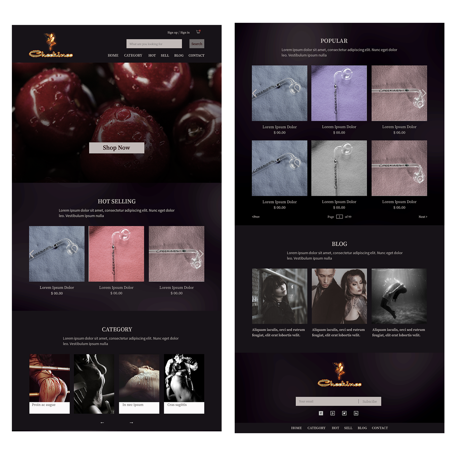 Shopify Design by Lee 6 for this project | Design #16189924
