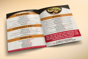 Menu Design by Impressive Solutions for The Alpine Hotel  | Design: #16151732