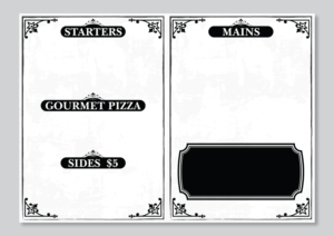 Menu Design by Impressive Solutions for The Alpine Hotel  | Design: #16291125