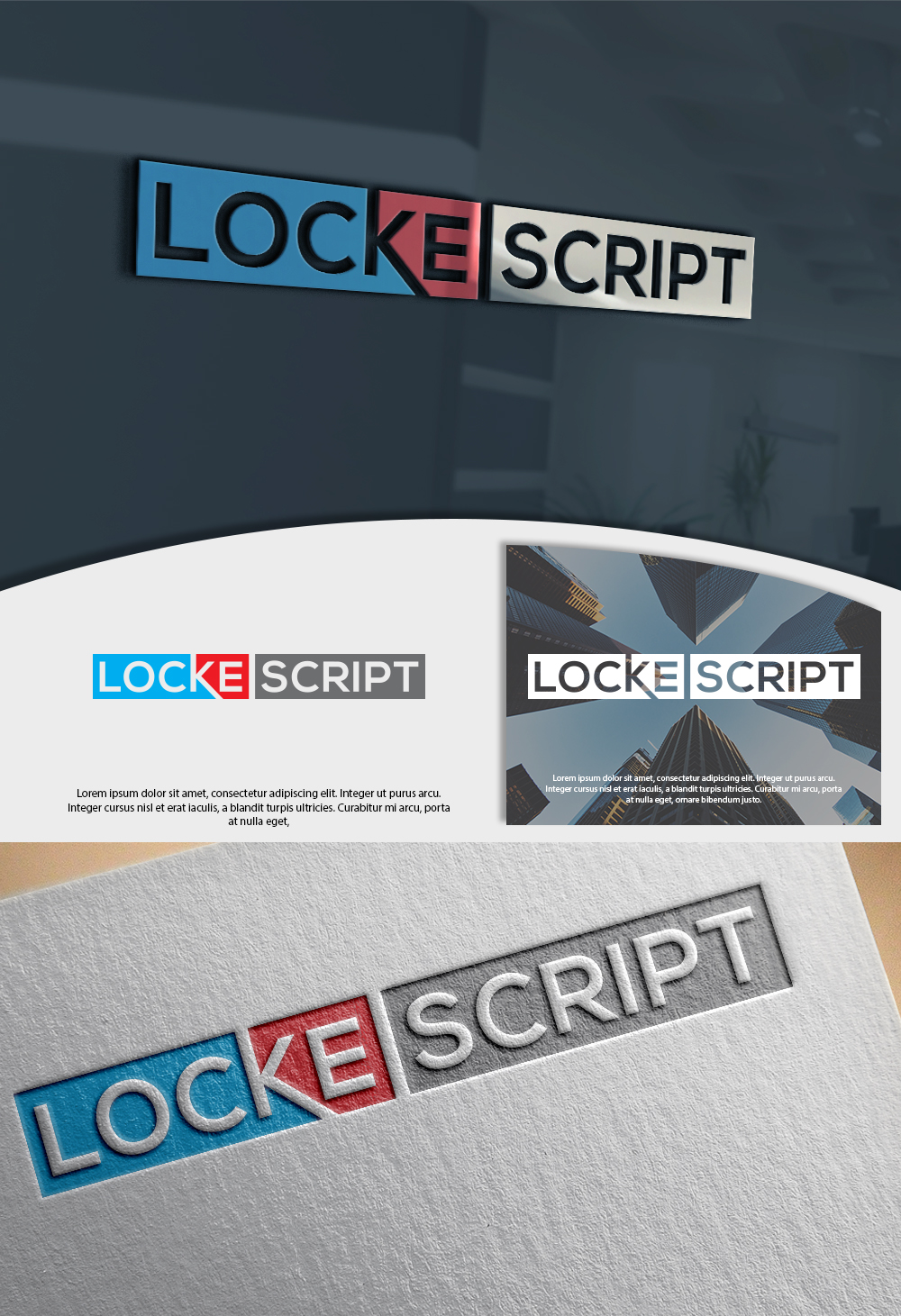 Logo Design by Renewable for Lockescript | Design #16186368